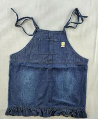 ストーリーズ STORIES ジャンバースカート デニム 130cm 子供服 中古