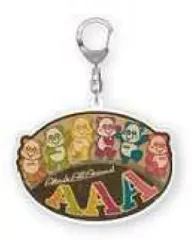 【中古】キーホルダー(男性アイドル) AAA(楕円形) 「AAA え～パンダ アクリルキーホルダー」