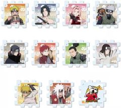 [중고] 잡화 전 11종 세트 [NARUTO-나루토-질풍전 퍼즐 키홀더 제1탄]