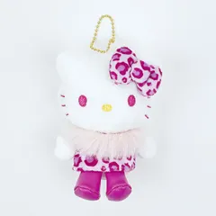 サンリオ ハローキティ マスコットコレクション アニマル ピンク ぬいぐるみ ヒョウ柄 ギャル サンリオ