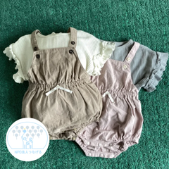 ☆FITH ベビー服　ロンパース　90サイズ　２枚組　（シャツはおまけ）双子