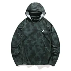 速乾 UVカットパーカー サンウェアUPF90+ 超薄型 スポーツウエア トップス ジャケット ひんやり素材 アウトドア登山用 快適サンプロテクション カモフラ UV2005