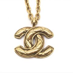 CHANEL シャネル ココマークネックレス ヴィンテージアクセサリー ゴールド 美品