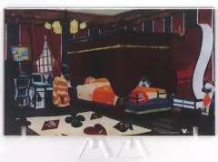 【中古】アクリルスタンド・アクリルパネル ケイト・ダイヤモンド 背景アクリルスタンド 「ディズニー ツイステッドワンダーランド」 ケイトの誕生日記念グッズ