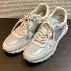 ★お盆期間限定価格★  ルイヴィトン LOUISVUITTON ランナウェイ ライン スニーカー シューズ モノグラム 白 ホワイト [8.5] 約27.5cm相当 L616/T44
