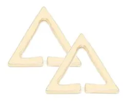 【数量限定】ゴールド レディース メンズ イヤリング アクセサリー シルバー 三角 シンプル 芸能人 イヤカフ ピアス イヤーカフ ANDERSEN] [ALICE