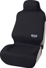 【迅速発送】ボンフォーム(BONFORM) シートカバー ファインテックス 軽/普通車用 フロント1枚 防水 取付簡単 丸洗いOK フロント1席 ブラック 4361-10BK