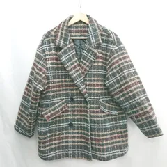 ◇ ⊇ GRL グレイル ツイード 長袖 チェスターコート サイズF ブラック ベージュ ホワイト レッド レディース E  【1412260032957】のサムネイル