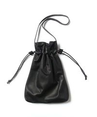 COMOLI コモリ 25AW コットンネル ポーチ BLACK - メルカリ