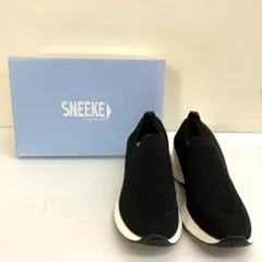 未使用品 スニイクバイエンチャンテッド スニーカー ブラック ウォーキングシューズ 3L 通学用 散歩用 中国製