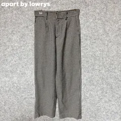apart by lowrys ギンガムチェック ワイドパンツ Sサイズ