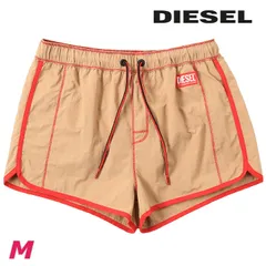 新品・未使用 ディーゼル DIESEL 海パン ビーチウェア スイムウェア メンズ ワンポイントロゴパッチ メンズ水着 ショートトランクス サーフパンツ BMBX-REEF-30