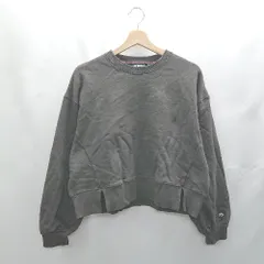 ◇ Θ DISCUS ATHLETIC 裏ボア 長袖 トレーナー スウェット サイズ M ブラック系 レディース E  【1501160040640】