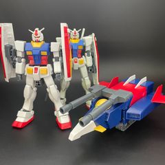 ガンプラ【中古品/ジャンク】 HGUC 1/144 Gアーマー/HGUC 1/144 RX-78-2 ガンダム  バンダイ プレバン 603