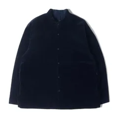 ATON エイトン ジャケット サイズ:04 / コーデュロイ スタンドカラー ジャケット (SUVIN CORDUROY STAND COLLAR JACKET 6922314) / 太畝 / ネイビー 紺 / アウター ブレザー / 日本製【メンズ】のサムネイル