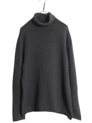 【お得なクーポン配布中!】 00s 高級 100% カシミヤ バナナリパブリック タートルネック ニット セーター メンズ M / 古着 オールド BANANA REPUBLIC 無地 ハイネック