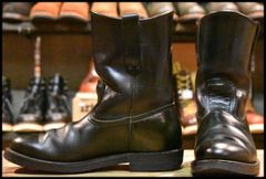 【7.5E 良品 02年】レッドウィング 1180 ペコス 黒 ブラッククローム プルオン ブーツ redwing pecos HOPESMORE【FE575】のサムネイル