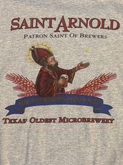Saint Arnold Brewing 　ビールの神様　ヴィンテージ　染込み　Tシャツ　企業　ハイネケン　バドワイザー　コロナ　ギネス