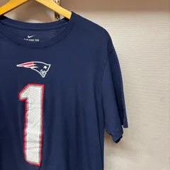 古着 L Tシャツ NIKE ナイキ スポーツナンバー クルーネック ネイビー