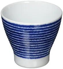 【特価セール】indigo aidama カップ 波佐見焼 藍染駒筋 32540