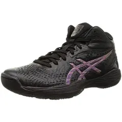 アシックス(ASICS) バスケットボールシューズ GELHOOP V14 1063A051-001 ブラック/プリズムレッド 23.5 cm 4E