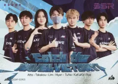 【中古】コレクションカード(男性) IJL2024F-SSR03[SSR]：AXIZ WAVE/集合(7人)/チームロスターカード/IdentityV 第五人格 Japan League カードコレクション第一弾「2024年秋シーズン」