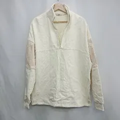 ◇ ⊇ mystic ミスティック ハイネック ハーフジップ 長袖 トレーナー サイズF アイボリー レディース E  【1502030034073】のサムネイル
