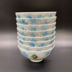 ★ 有田焼 お茶碗 花柄 8個セット まとめ売り★