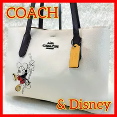 COACH ミッキーマウス トートバッグ　Disney コラボ　希少
