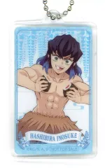 【中古】キーホルダー 嘴平伊之助 オリジナルアクリルチャーム 「鬼滅の刃×ファミリーマートキャンペーン ファミマで炭治郎たちとひと休み」 対象お菓子購入特典