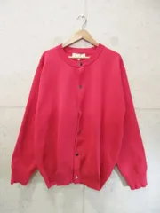 ROPE' PICNIC ロペピクニック カーディガン 長袖 スナップボタン 無地 赤 38サイズ
