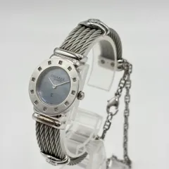 美品✨稼働　フィリップ・シャリオール　ブルーシェル　 12Pダイヤ　腕時計 CHARRIOL - 【本物保証】 フィリップ シャリオール PHILIPPE