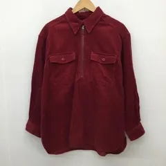 Eddie Bauer エディーバウアー シャツ、ブラウス 長袖 ハーフジップ　コーデュロイシャツ