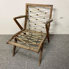 ジャパン ヴィンテージ オールド マルニ ロープ チェア ジャパン ヴィンテージ オールド マルニ ロープ チェア マルニ木工