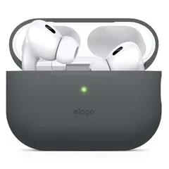 【新品】 【elago】 AirPods Pro2 対応 ケース 耐衝撃 薄型 ソフト シリコン カバー Lightning USB-C ワイヤレス充電 MagSafe 対応 [ Apple AirPods Pro 2 アップル エアポッツプロ2 第2世代 1