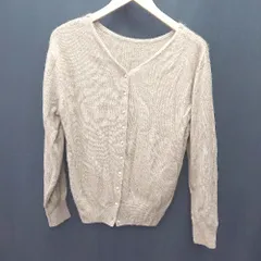 ◇ ROPE' PICNIC ロぺピクニック 長袖 カーディガン サイズ38 ブラウン系 レディース E  【1407020031998】