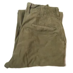40s M-43 米軍実物 Libertine ミリタリーパンツarchive 楽天市場】実物 USED オーストリア軍 ファティーグカーゴパンツ