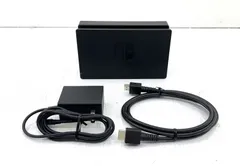 【盛岡36-0017】 Nintendo Switch ドック/HDMIケーブル/ACアダプター (任天堂純正品) ①【中古/60】