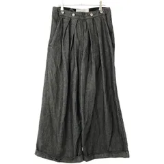 LIVINGTONE リヴィントーン 22AW SHEPARD ワイドレッグデニムトラウザー LT-SHEPARD-03 グレー 36Sのサムネイル