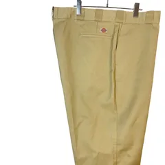 新品タグ付き！希少！80s90sUSA製Dickiesディッキーズ874ワークパンツカーキベージュツイル生地リアルワークウェアストリートアメカジスケーターファッションゆるダボオーバーサイズvintageヴィンテージ50702