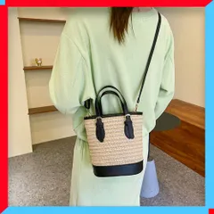 新品 ストローショルダーバッグ かごバッグ 夏 ビーチバッグ 夏海 ペーパー 斜め掛け ミニ鞄 レディース 【送料無料】