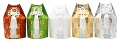 【新着商品】京仏壇はやし 陶器製 骨壺 広金 骨つぼ 2寸 (収納袋付き) 銀 ミニ骨壷 分骨用骨壷 遺骨入れ 手元供養 (セット品 京仏壇はやしクロス)