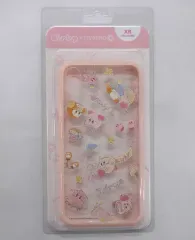 【中古】携帯ジャケット・カバー 総柄 クリアiPhoneケース iPhoneXR対応 ピンク 「星のカービィ×ITS DEMO」