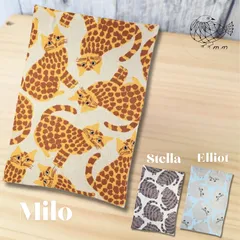 【松尾ミユキ】Feather yarn Blanket フェザーヤーンブランケット｜３種類から選べる♪Milo / Stella / Elliot｜ネコ猫ねこ