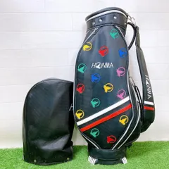 4.ホンマ　キャディーバッグ　ゴルフクラブケース　本間