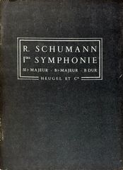 シューマン 交響曲第1番 変ロ長調 (スタディスコア/ポケットスコア)輸入楽譜 Schumann Iere Symphonie Sib majeur ウジェル/Heugel 洋書