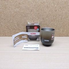 サーモス 真空断熱カップ 300ml  湯吞み JDT-300 ブラウン THERMOS