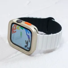 Apple Watch ケース バンド セット スターライトケース ホワイトバンド