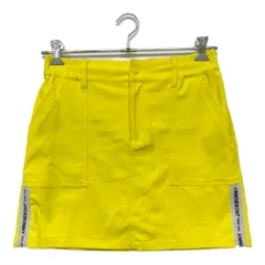 中古 レディース ジャックバニー Jack Bunny!! スカート 2(L) イエロー 2WAYストレッチ