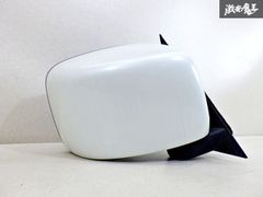 スズキ 純正 MK23？ スペーシア ドアミラー 右 右側 運転席側 パールホワイト 即納 棚44B